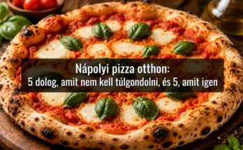 Nápolyi pizza otthon friss bazsalikommal és mozzarellával, tippek az otthoni pizzakészítéshez.